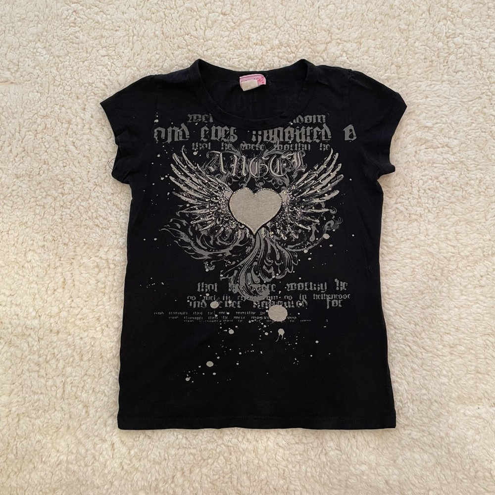 Black Baby Tee